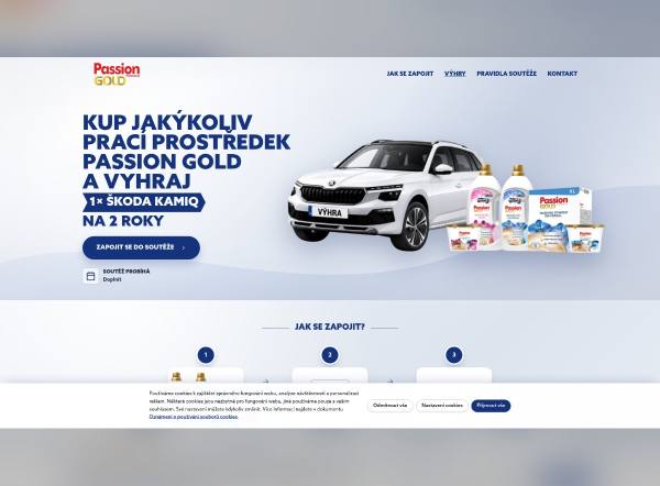 Passion Gold – Soutěž