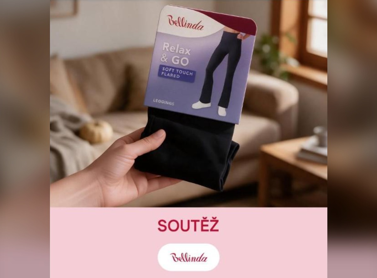 SOUTĚŽ Bellinda: vyhrajte zvonové legíny Relax & Go (1 výherce)