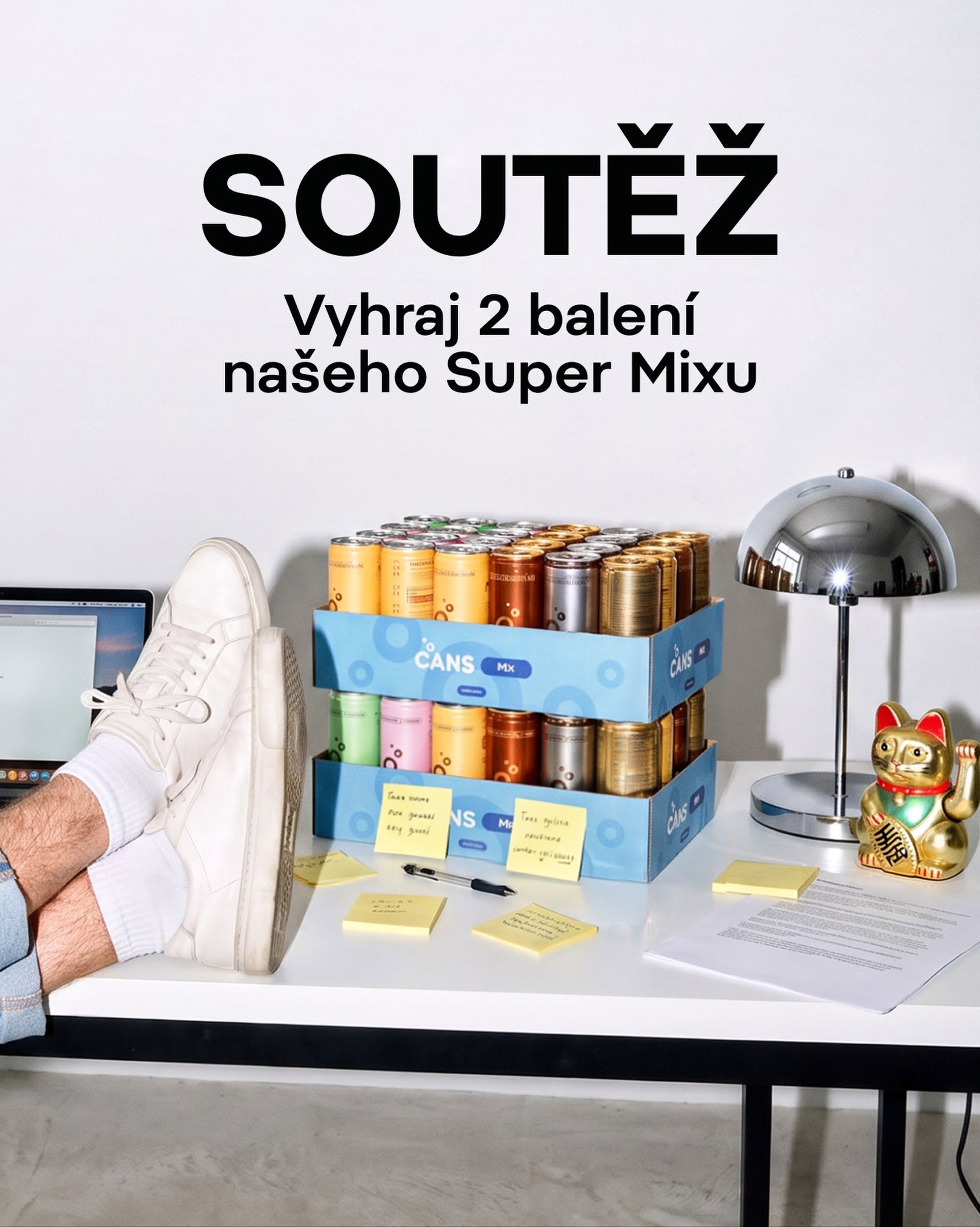 Soutěž CANS o dvě balení Super Mixu