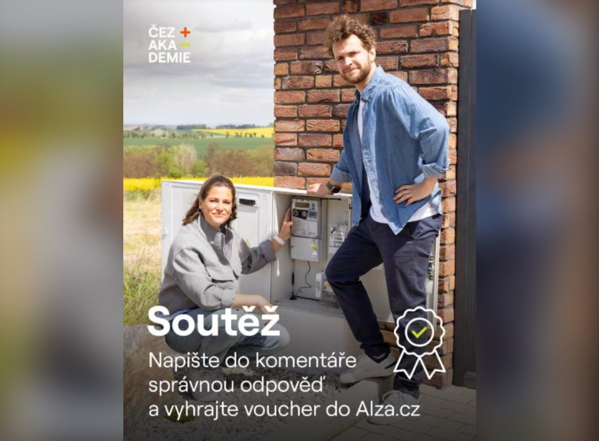 SOUTĚŽ ČEZ Akademie: vyhrajte poukaz 500 Kč na Alza.cz (3 výherci) – Facebook