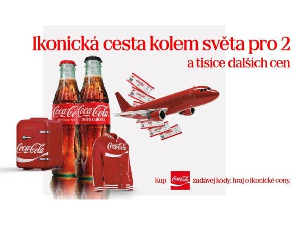 SOUTĚŽ Coca-Cola: vyhrajte cestu kolem světa pro 2 a tisíce dalších cen
