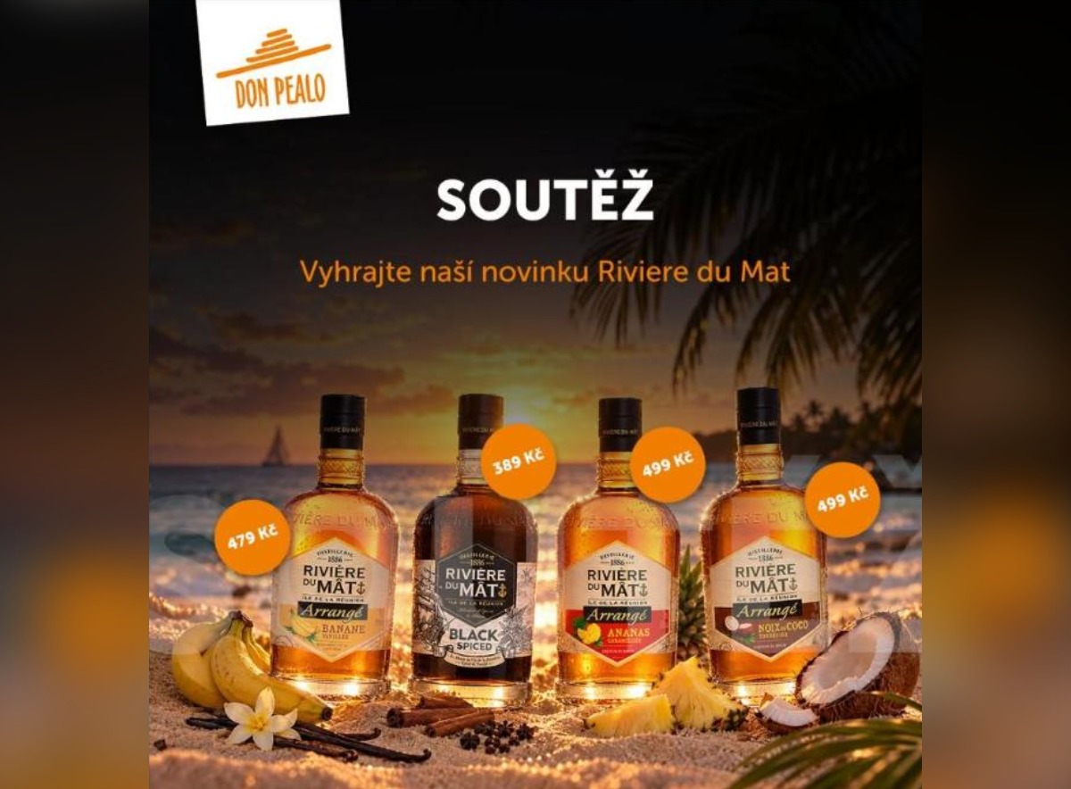 SOUTĚŽ Don Pealo: vyhrajte rum Rivière du Mat Arrangé (3 výherci)