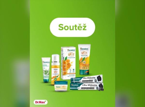SOUTĚŽ Dr. Max: vyhrajte balíček péče Himalaya (3 výherci)