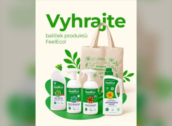 SOUTĚŽ FeelEco: vyhrajte balíček ÚKLID (3 výherci) – Facebook