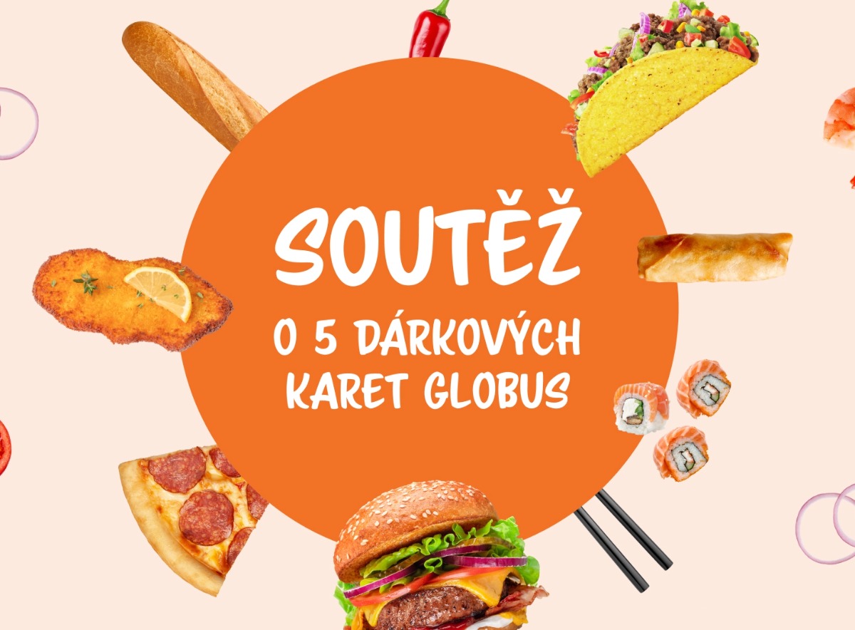 SOUTĚŽ Globus: vyhrajte dárkovou kartu Globus v hodnotě 5 000 Kč (5 výherců)