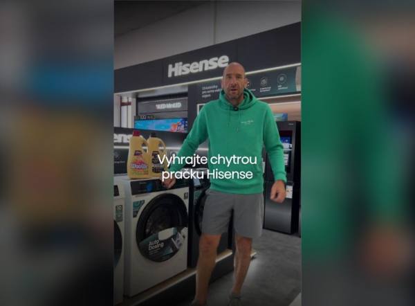 SOUTĚŽ Hisense: vyhrajte chytrou pračku Hisense a roční zásobu Woolite