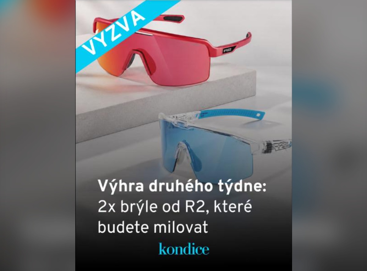 SOUTĚŽ Kondice: vyhrajte sportovní sluneční brýle R2 (2 výherkyně)
