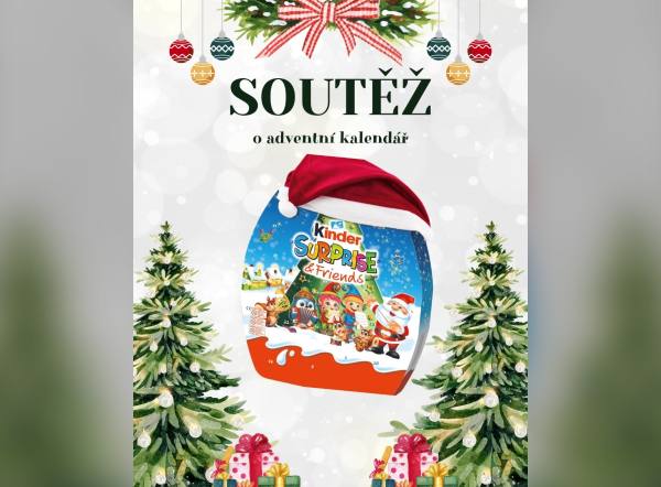 SOUTĚŽ Lucie Ampi: vyhrajte adventní kalendář Kinder