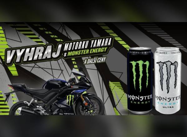 SOUTĚŽ Monster Energy: vyhrajte motorku Yamaha na MOL