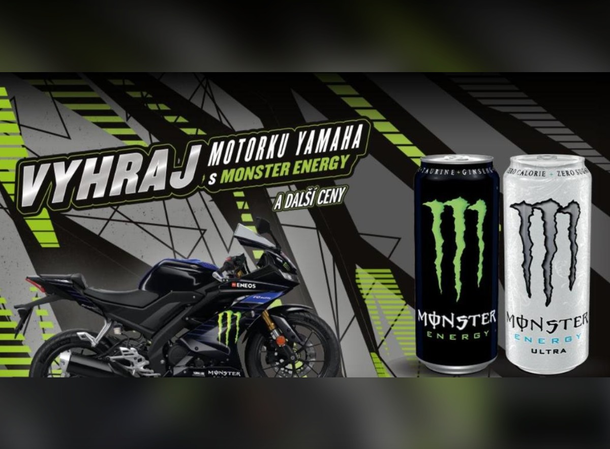 SOUTĚŽ Monster Energy: vyhrajte motorku Yamaha na MOL