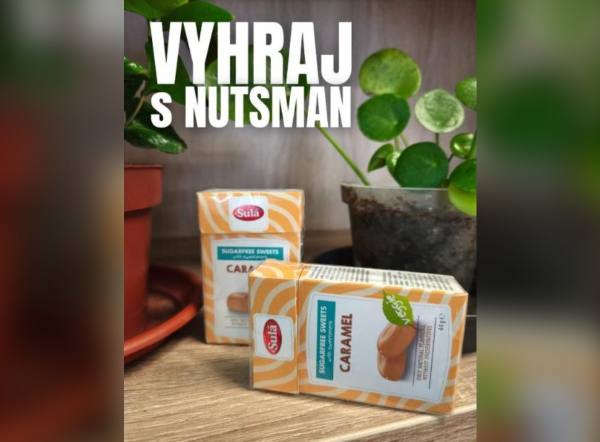 SOUTĚŽ Nutsman: vyhrajte balíček bonbonů SULA (1 výherce)