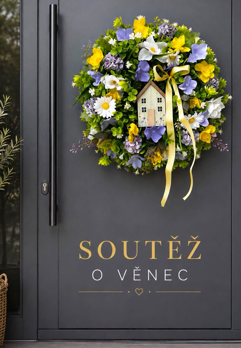 Soutěž o květinový věnec na dveře od Vevee Flowers