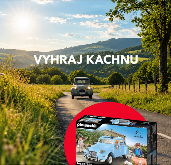 Soutěž o Playmobil Citroën 2CV