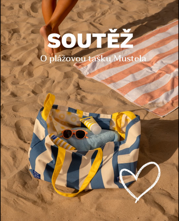 SOUTĚŽ O PLÁŽOVOU TAŠKU MUSTELA