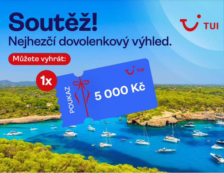 Soutěž o poukaz na dovolenou TUI