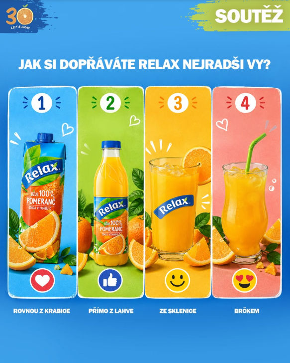 Soutěž o tašku výrobků RELAX