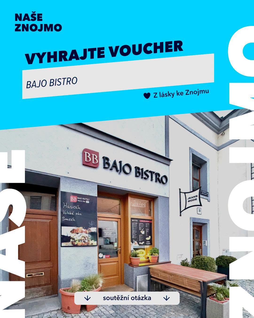 Soutěž o voucher do BajoBistra v hodnotě 500 Kč