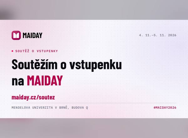 Soutěž o vstupenky | MAIDAY
