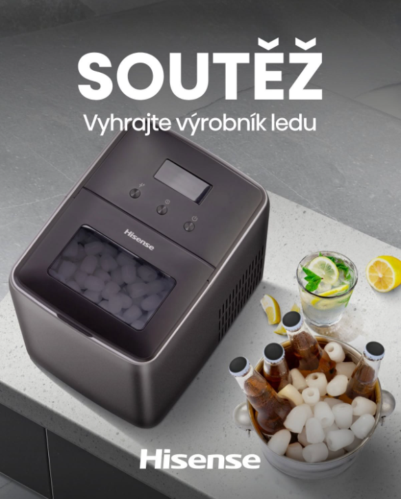 Soutěž o výrobník ledu Hisense