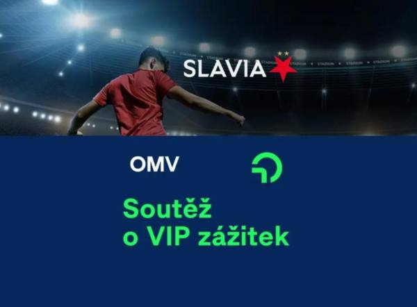 SOUTĚŽ OMV: vyhrajte VIP vstupenky na domácí zápas Slavie (2 vstupenky v každém kole)