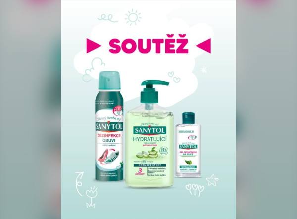 SOUTĚŽ Sanytol: vyhrajte balíček tří hygienických pomocníků (3 výherci)