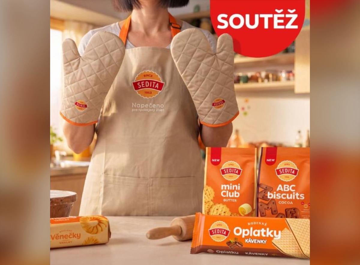 SOUTĚŽ Sedita: vyhrajte balíček dobrot, zástěru a chňapky (3 výherci)