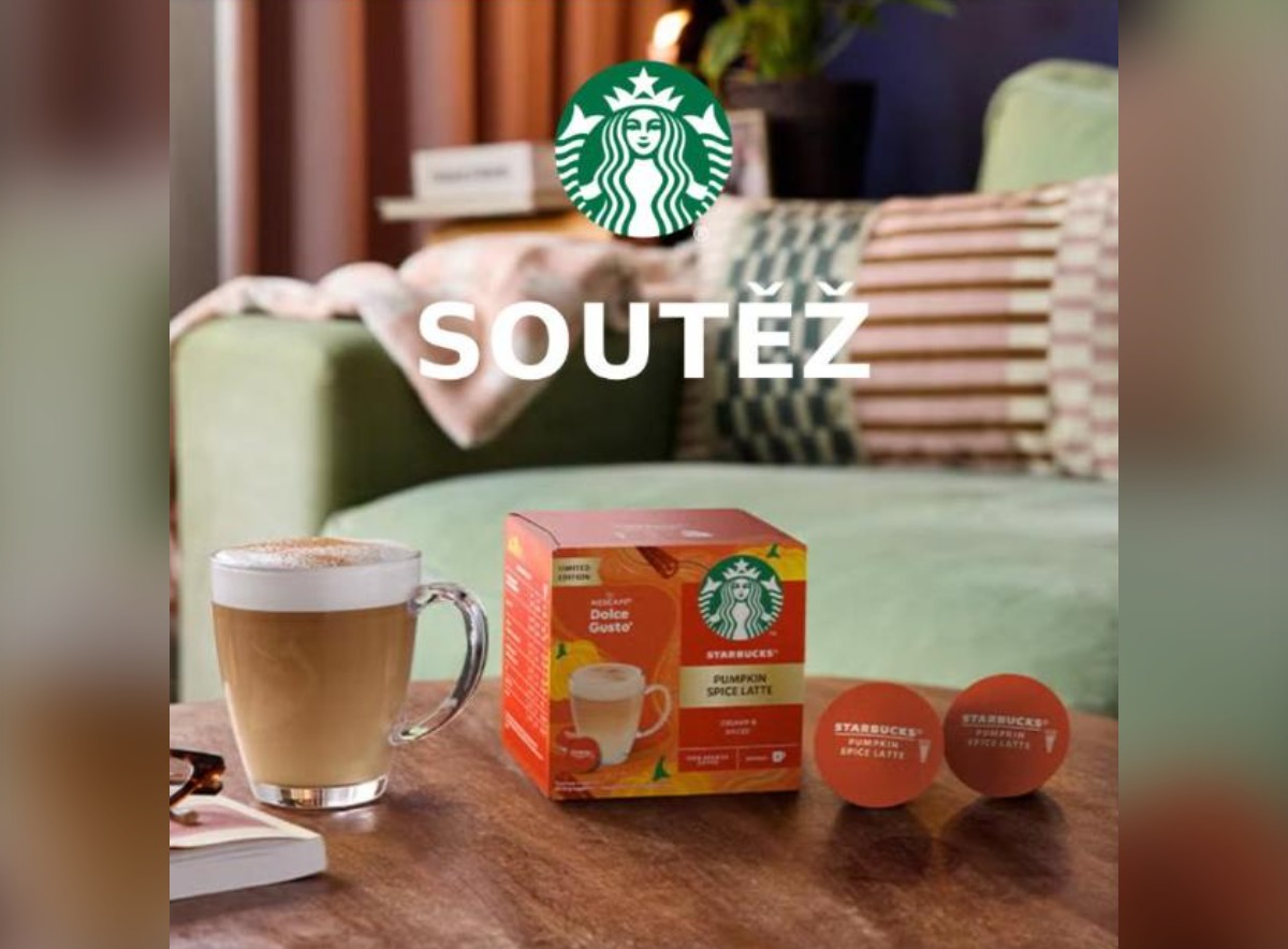 SOUTĚŽ Starbucks At Home: vyhrajte balení kapsí Pumpkin Spice Latte (3 výherci)