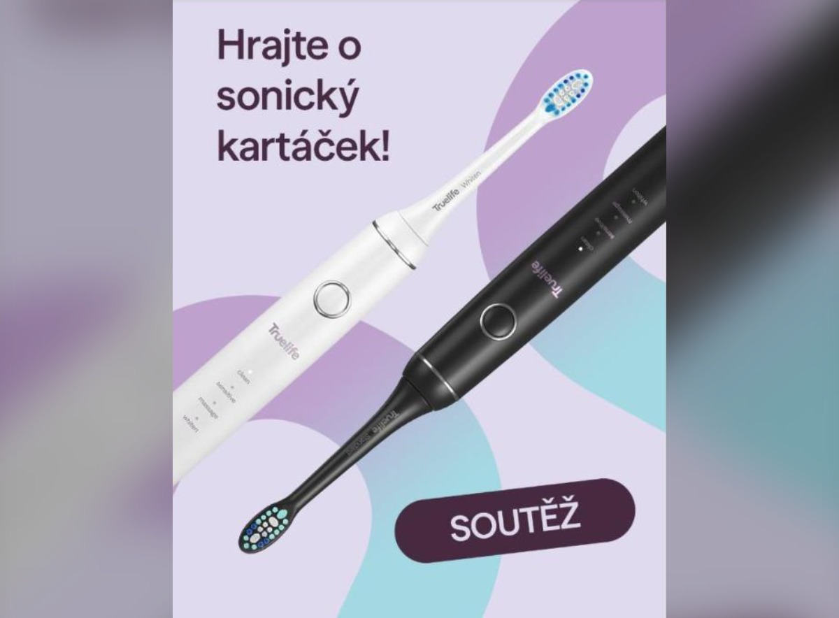 SOUTĚŽ Truelife: vyhrajte sonický kartáček SonicBrush Compact (2 výherci)
