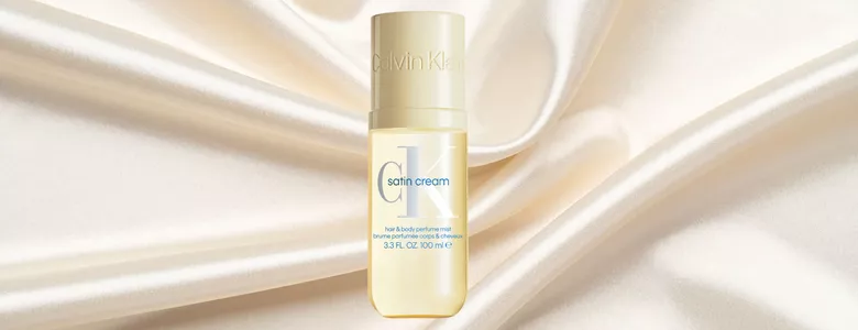 Vyhrajte Calvin Klein CK Satin Cream parfémovaný sprej na tělo a vlasy unisex