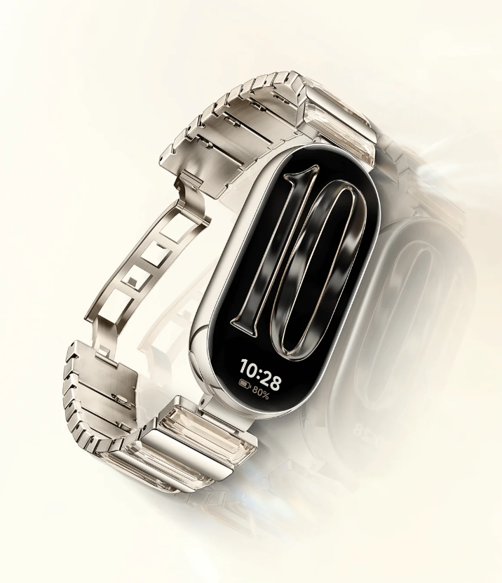 Vyhrajte Xiaomi Smart Band 10 Glimmer Edition v Glimmer Gold