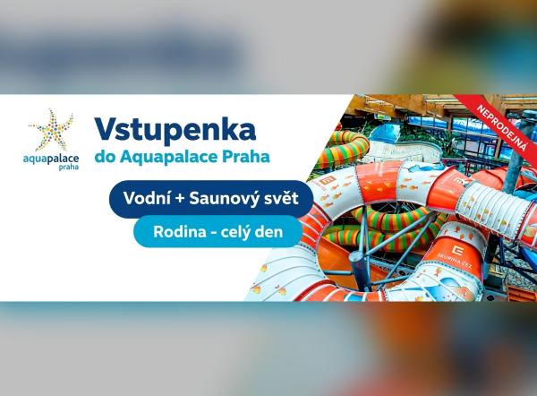 Zábava i relaxace pro celou rodinu: Získejte celodenní rodinné vstupné do vodního světa
