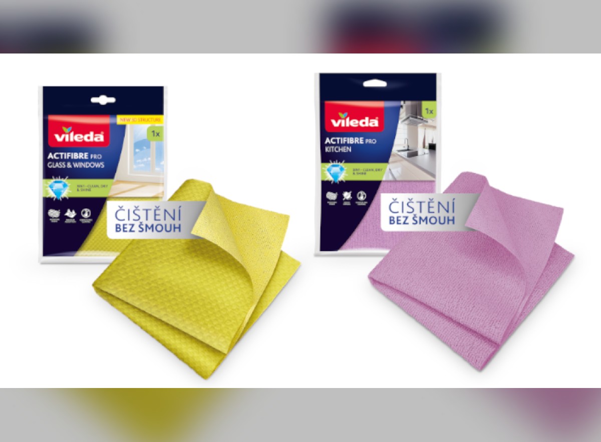 ŽENA-IN - Vyhrajte balíček Vileda Actifibre pro úklid bez šmouh