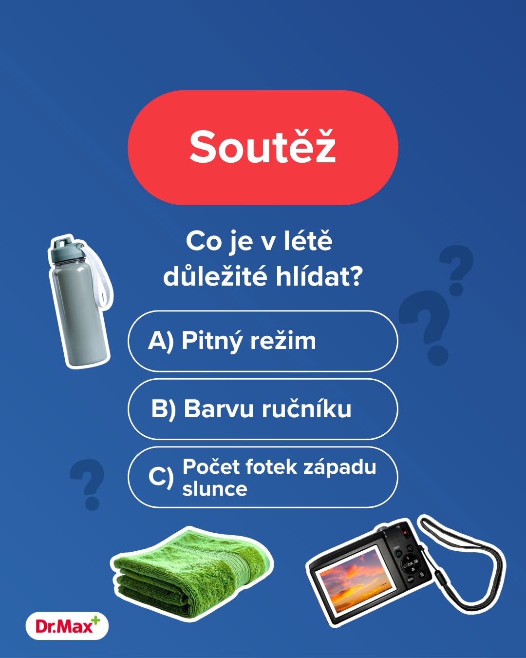 Letní soutěž o balíček přípravků Dr. Max