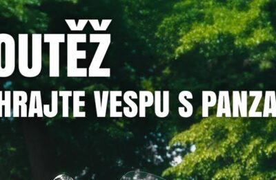 Soutěž Vyhrajte Vespu s Panzani