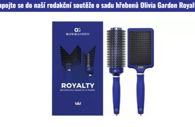 Vyhrejte luxusní dárkovou sadu hřebenů Olivia Garden Royalty