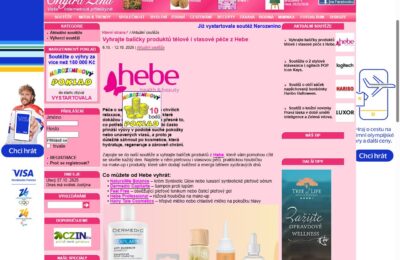 Vyhrajte balíčky produktů tělové i vlasové péče z Hebe